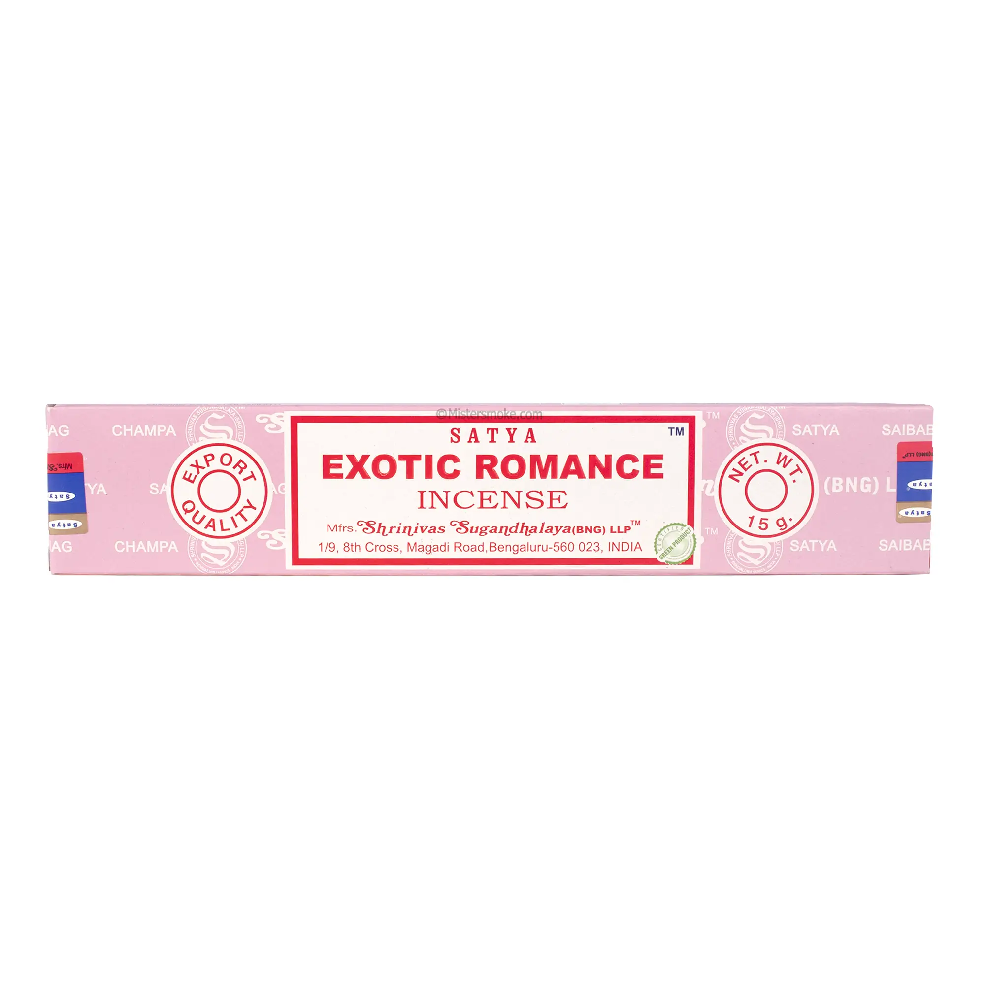 Exotic Romance Satya Incense Sticks 15g Exotic Romance Satya Incense Sticks 15g