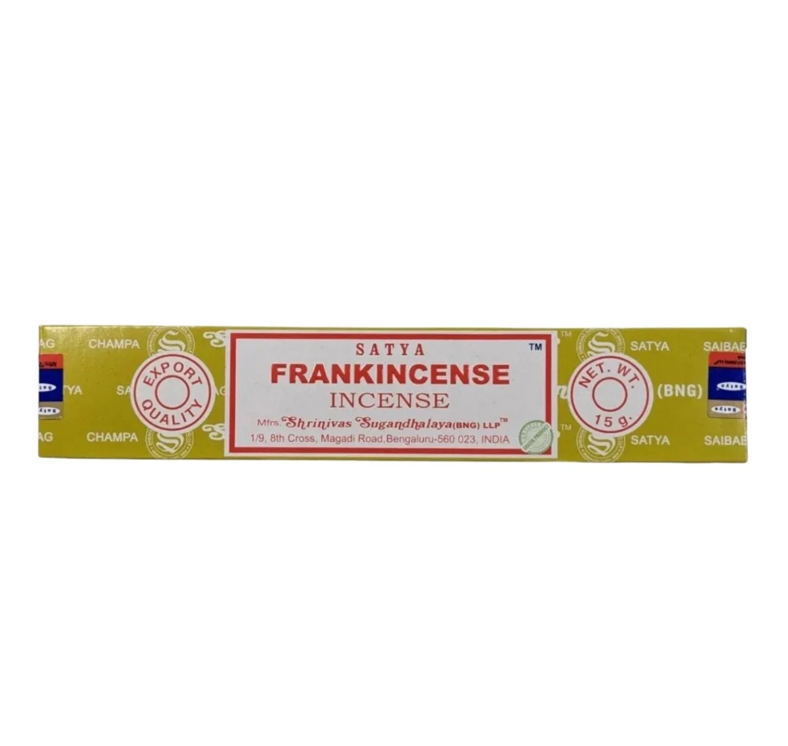 Frankincense Satya Incense Sticks 15g Frankincense Satya Incense Sticks 15g
