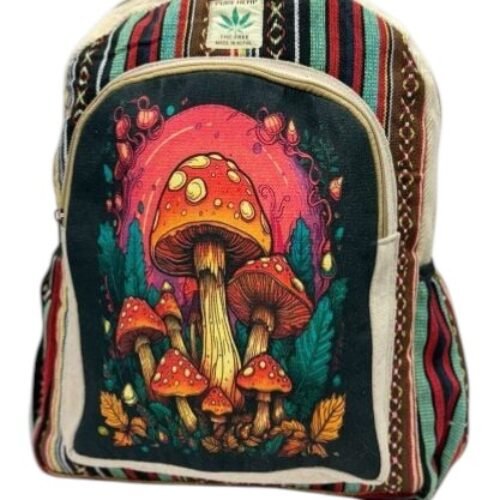 Mushroom Hemp Backpack