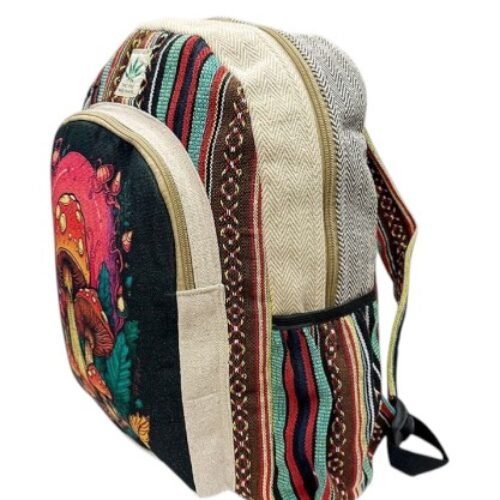 Mushroom Hemp Backpack