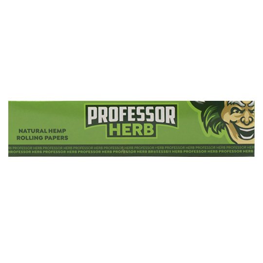 Professor Herb King Size Ultra Thin Rolling Papers - Natural Hemp