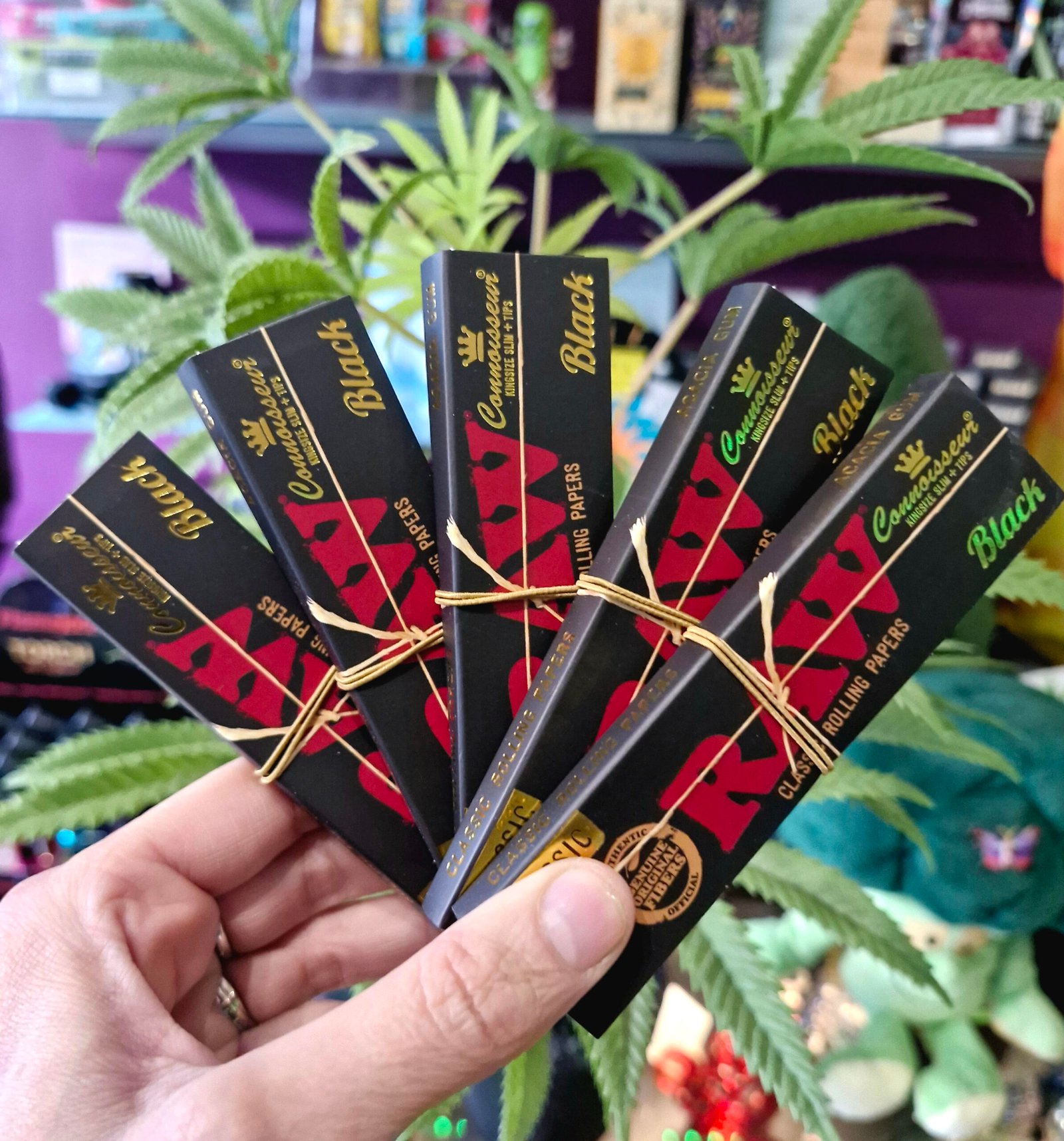 raw black raw black tips and papers kingsize