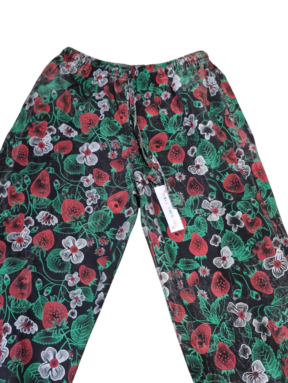 Strawberry Print Hippy Trousers