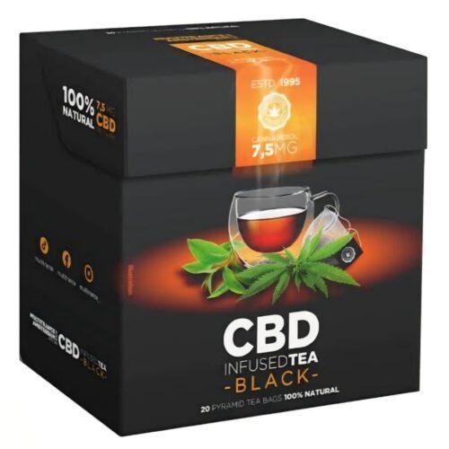 Multitrance Pyramid CBD Tea Bags: Black Tea - 150mg (20Pk)