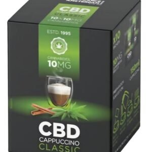 Multitrance Hemp CBD Coffee Instant Cappuccino: Classic - 10mg (10 Sachets)