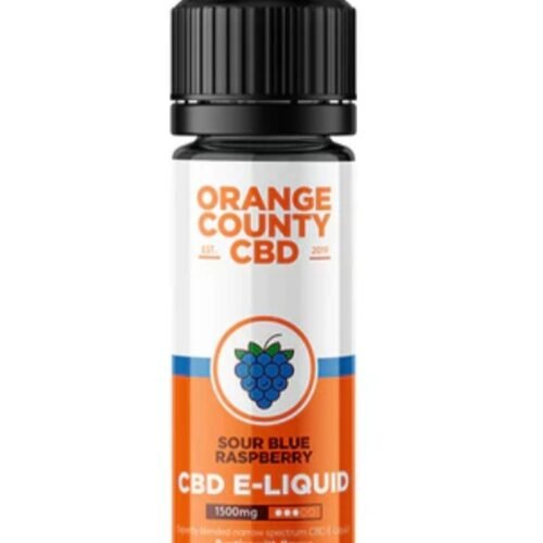 Orange County Sour Blue Raspberry CBD ELiquid 1500mg