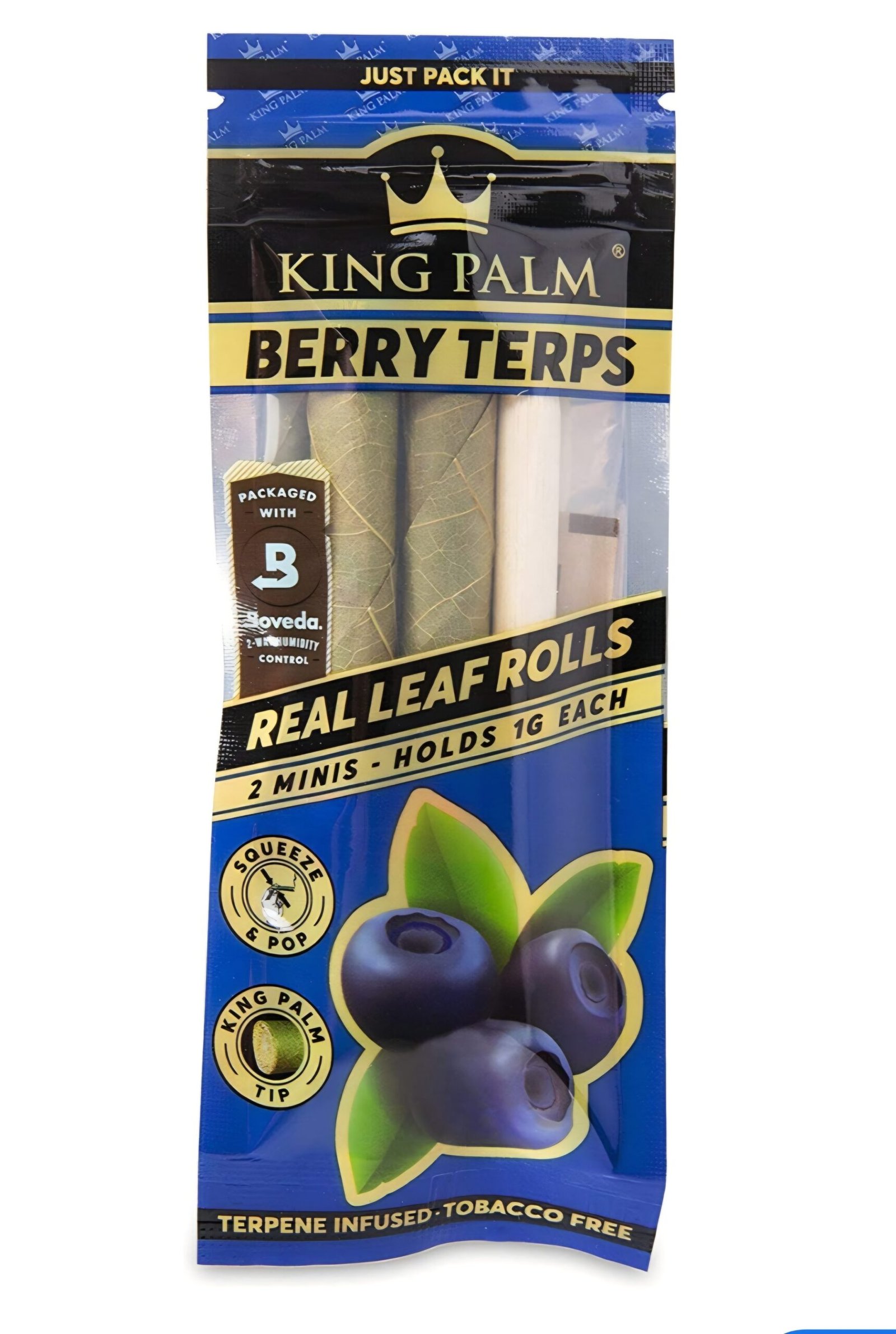 King Palm Leaf Blunts : Berry Terps King Palm Leaf Blunts : Berry Terps