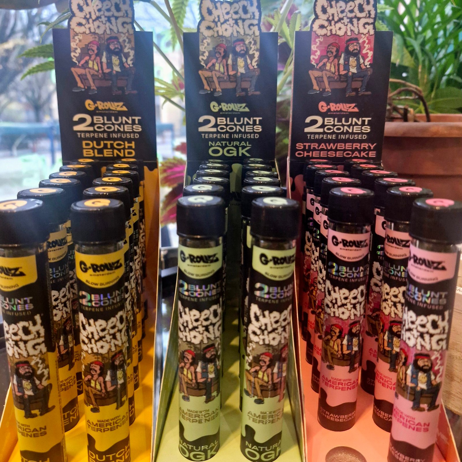 G-Rollz Cheech and Chong - Terpene Infused Blunt Cones
