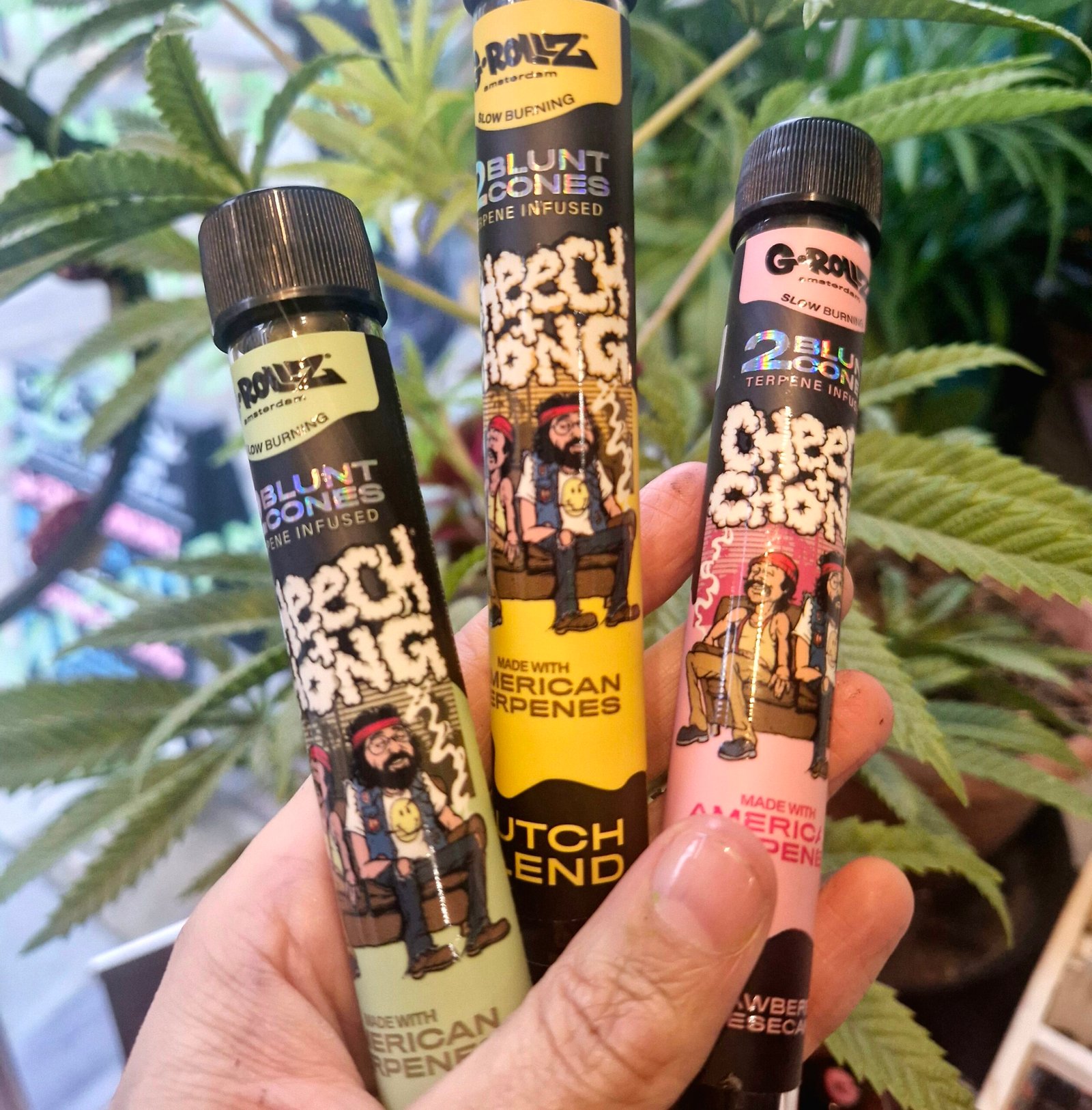 G-Rollz Cheech and Chong - Terpene Infused Blunt Cones