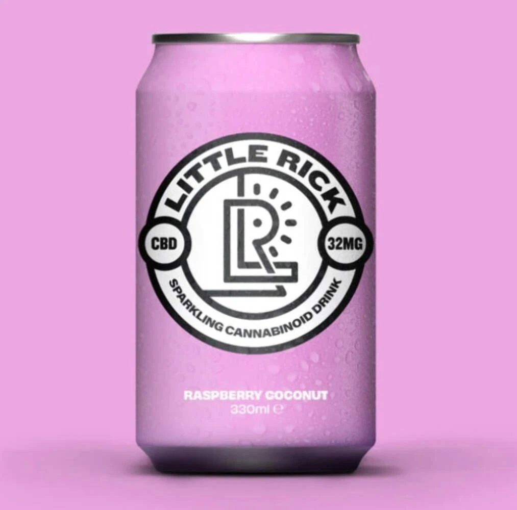 Little Rick CBD Drink Raspberry And Coconut