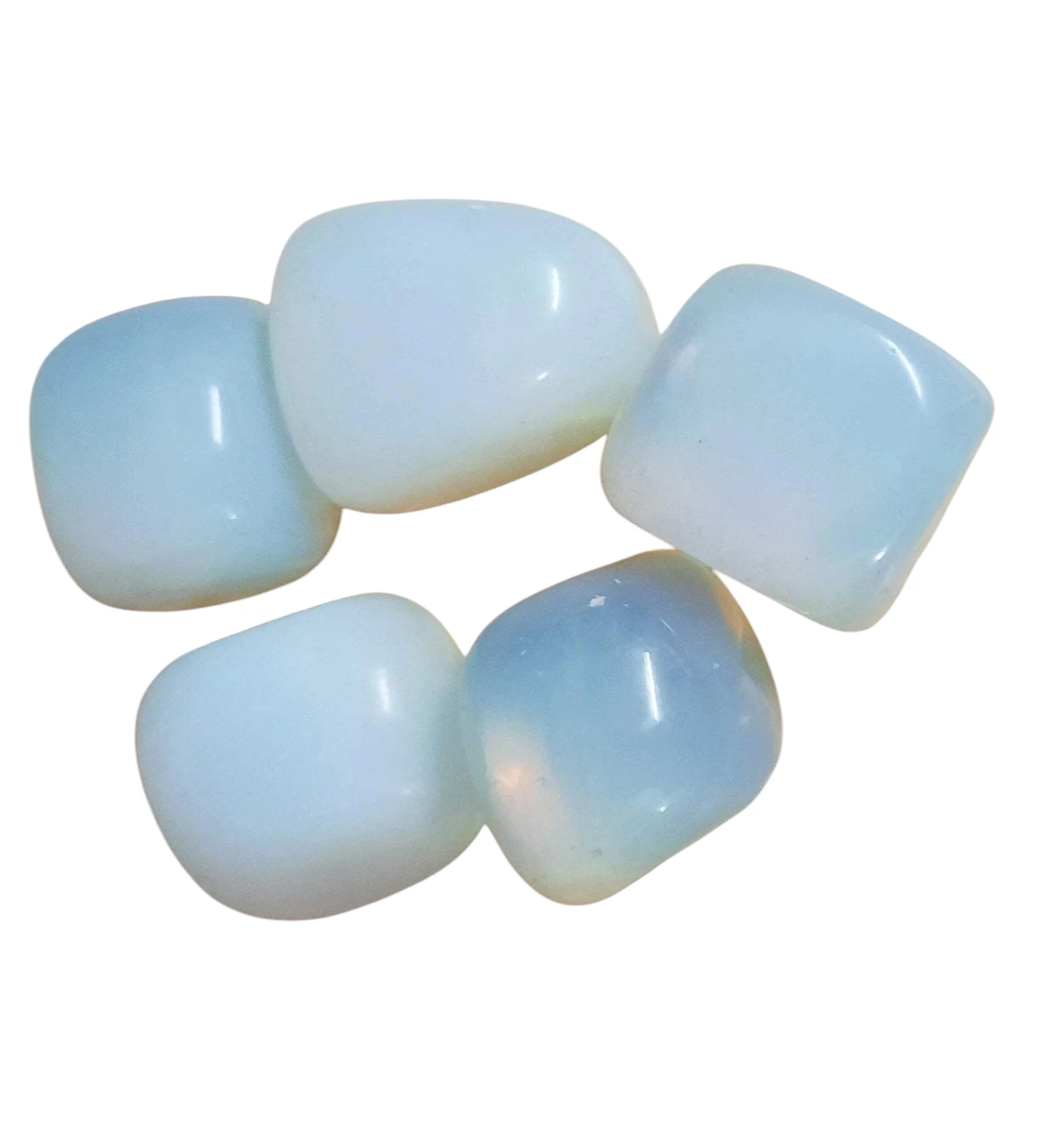 Opalite Tumble Stone Gemstones Crystal Healing Depression Anxiety Relief Opalite Tumble Stone Gemstones Crystal Healing Depression Anxiety Relief