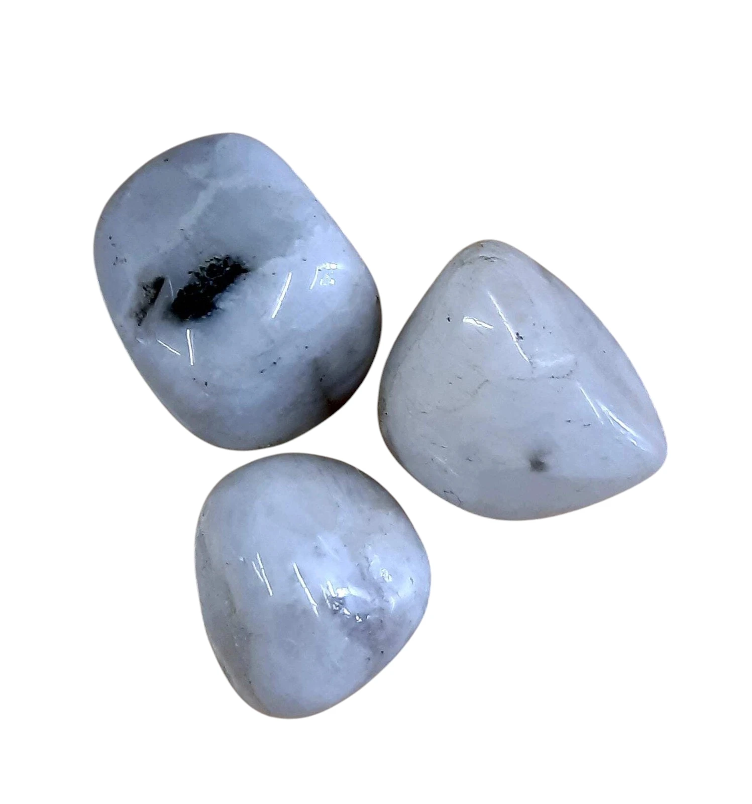 Rainbow Moonstone Polished Tumblestone Rainbow Moonstone Polished Tumblestone