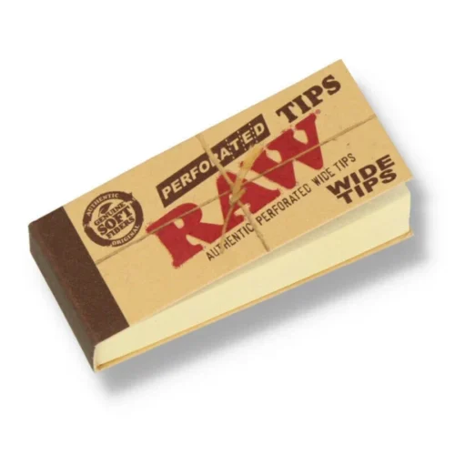 Raw Perforated Wide Tips