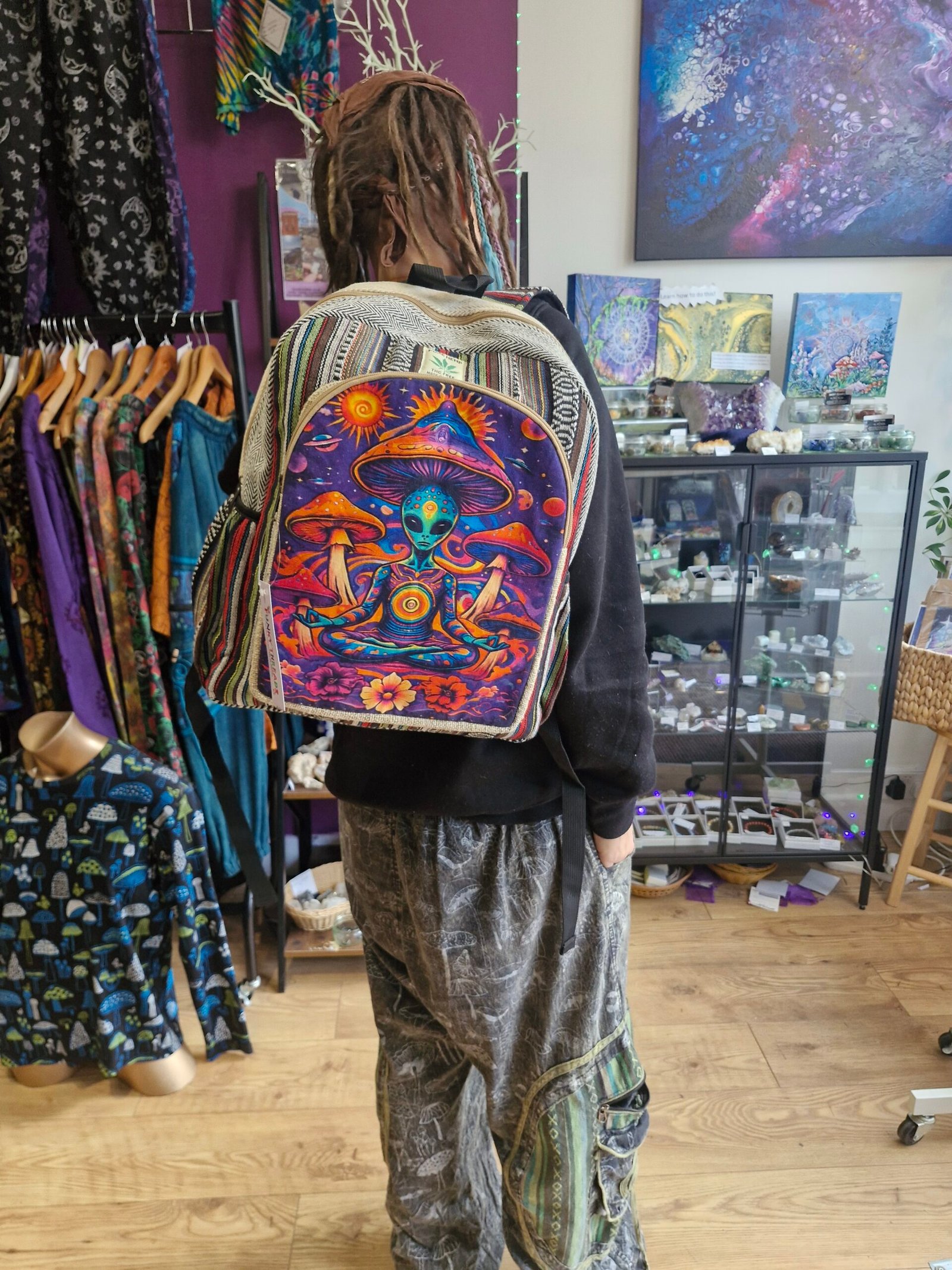 Alien Hemp Backpack