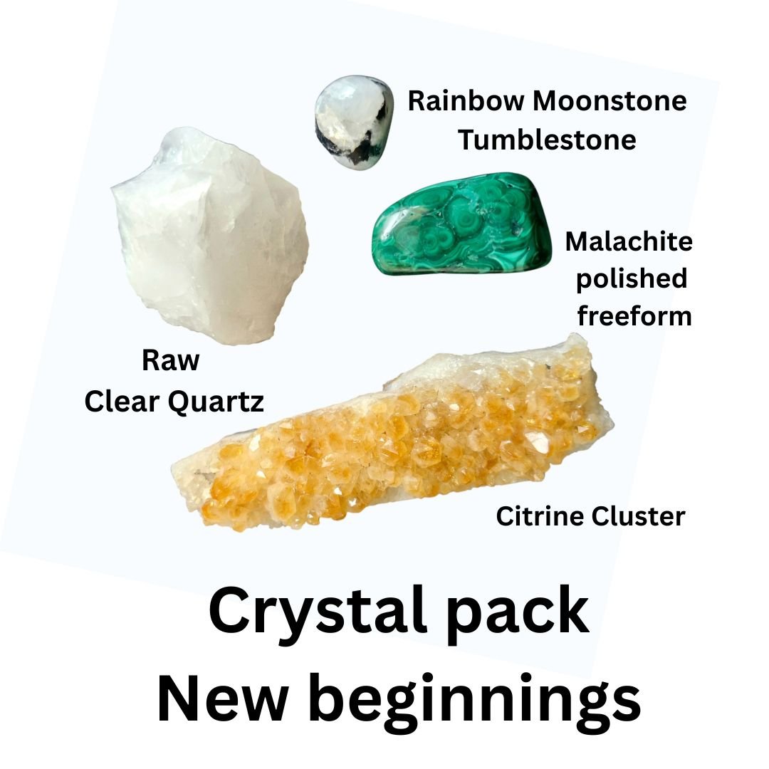 New Beginnings Crystal Healing Pack