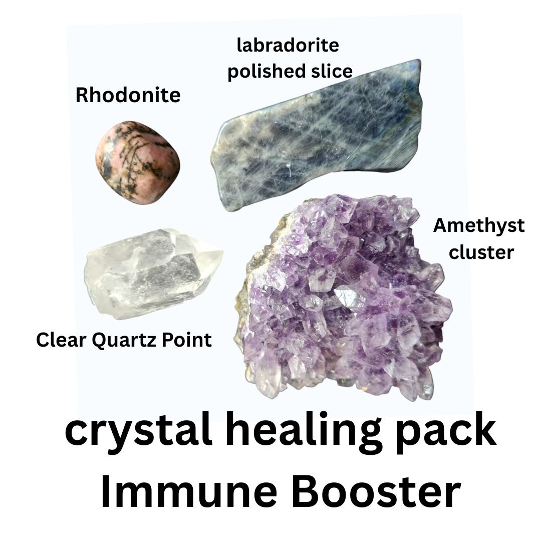 Immune Booster Crystal Healing Pack