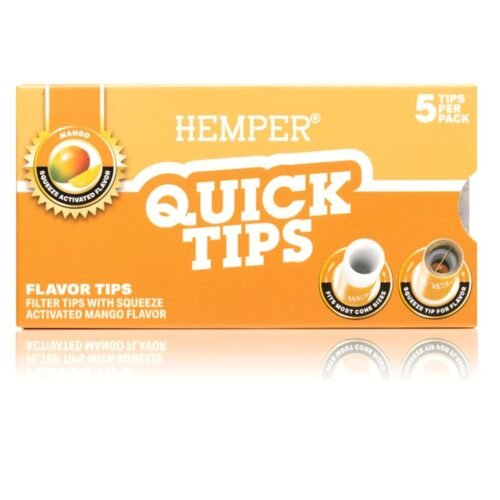 Hemper Quick Tips Flavoured Rolling Filters (5Pk)
