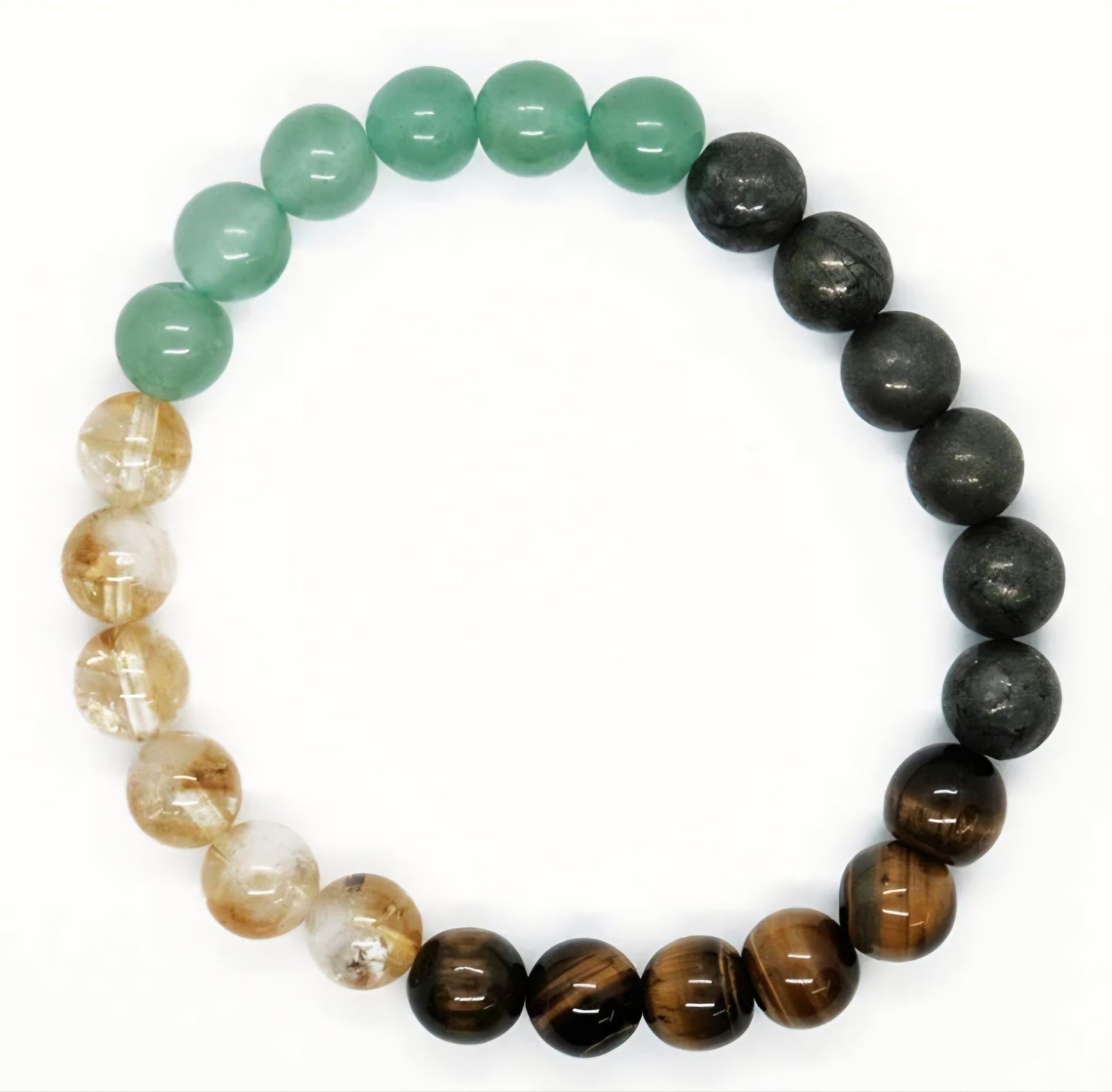 Wealth Beaded Crystal Bracelet