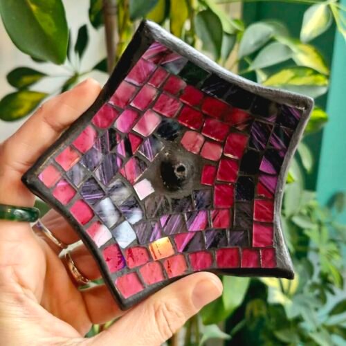 Mosaic Incense Holder