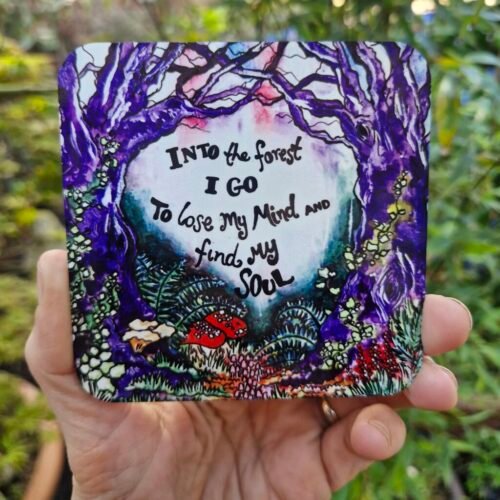 Into The Forest Drinks Coaster