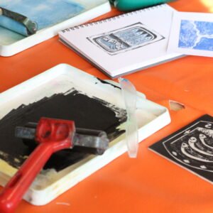 all things print printmaking workshop kelly noble illustration