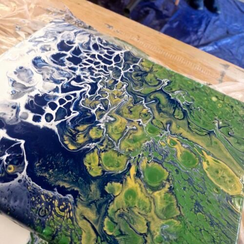 Acrylic Pouring Workshop 16/5/26 1.30pm-3.30pm Jolt Art Studios