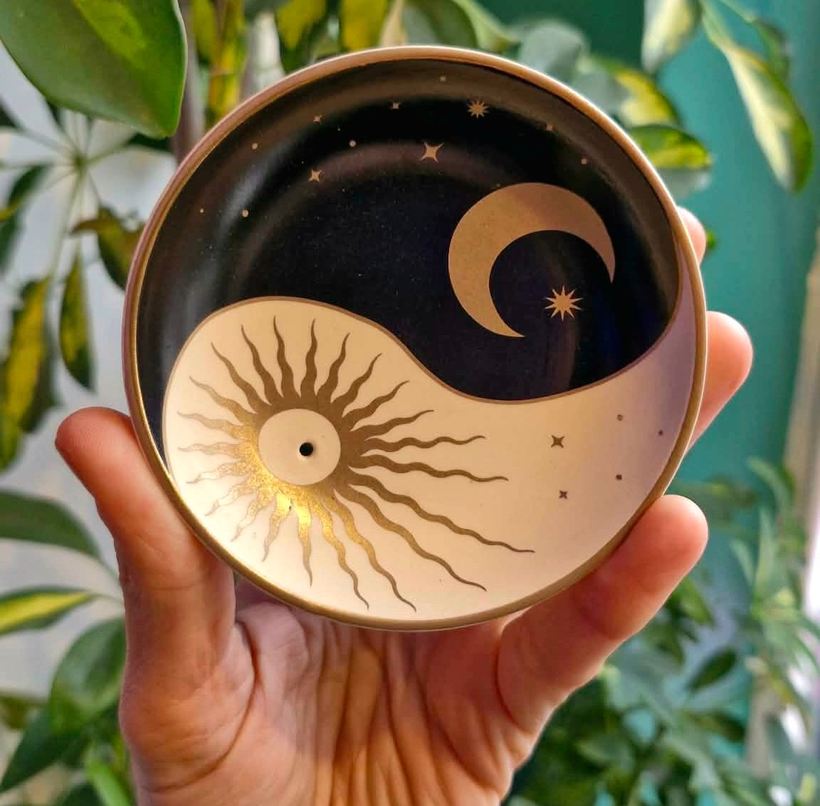 YingYang Sun & Moon Incense Holder Gift Set