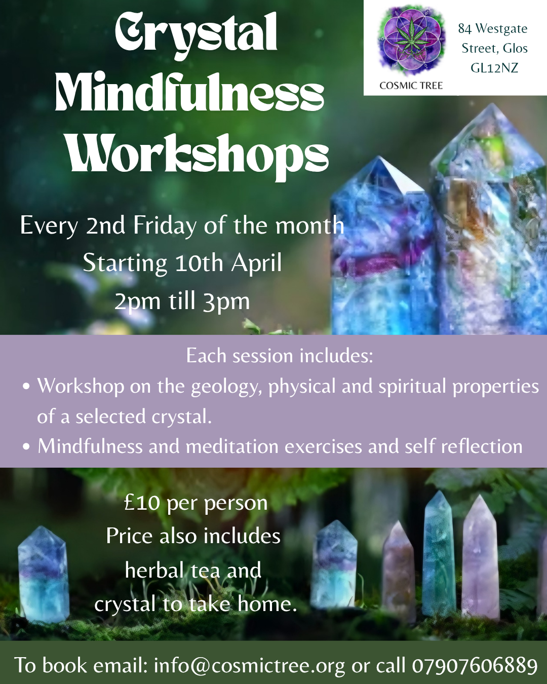 CRYSTAL WORKSHOPS CRYSTAL WORKSHOPS