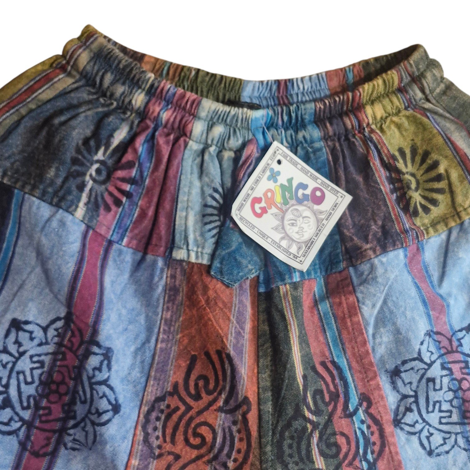 Unisex Patchwork Cargo Shorts Gringo Fairtrade