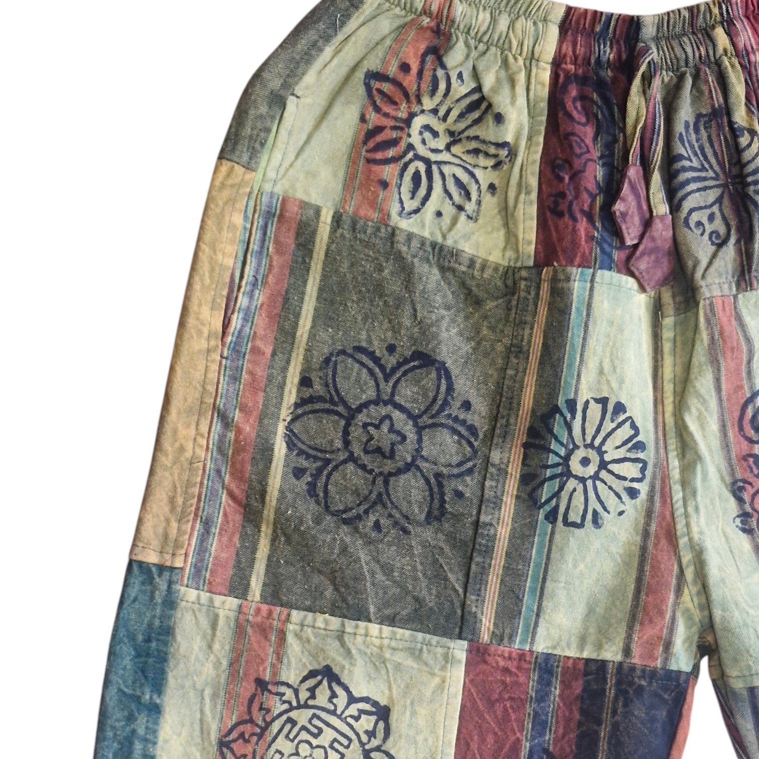 Unisex Patchwork Cargo Shorts Gringo Fairtrade