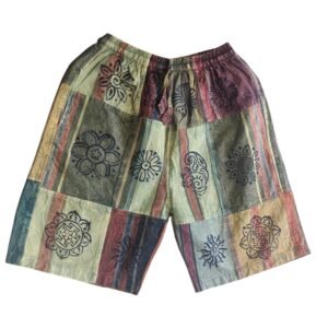 Unisex Patchwork Cargo Shorts Gringo Fairtrade