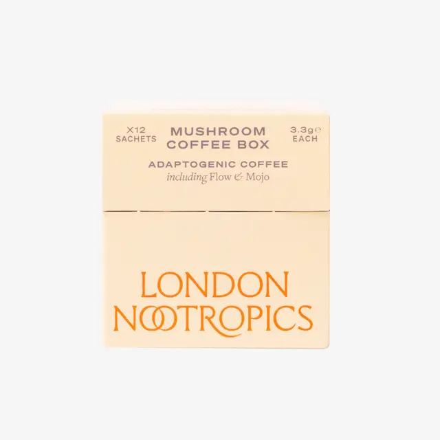 London Nootropics Mushroom Coffee Mix Box lions mane cordeceps