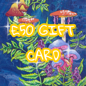 £50 gift card store card kelly noble illustration birthday gift