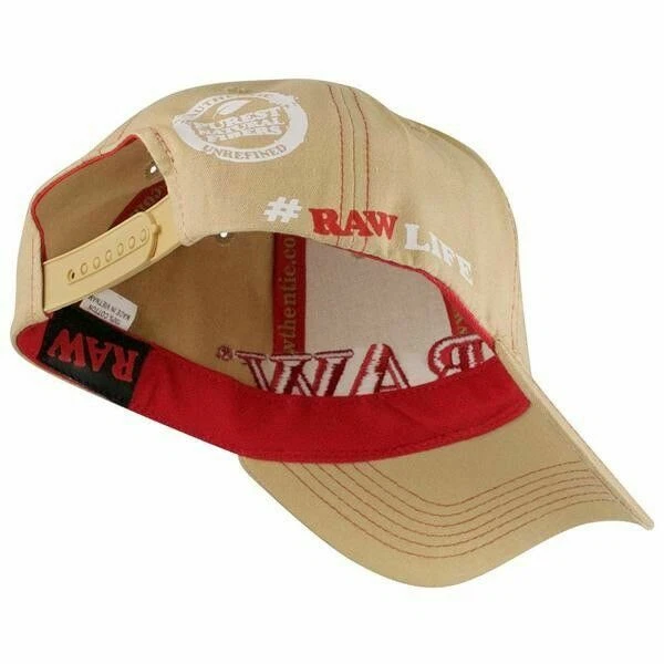 Share Official RAW Snapback baseball Cap Built-in Poker