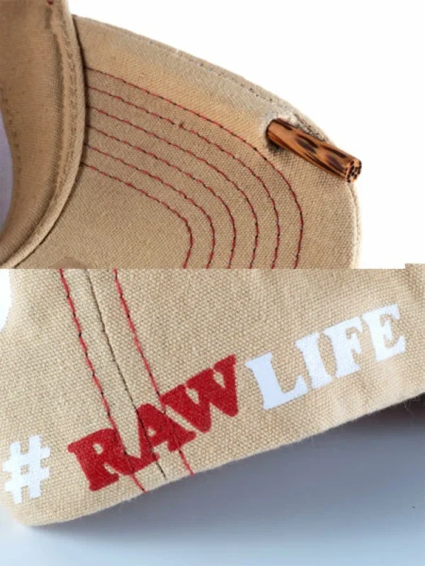 Share Official RAW Snapback baseball Cap Built-in Poker