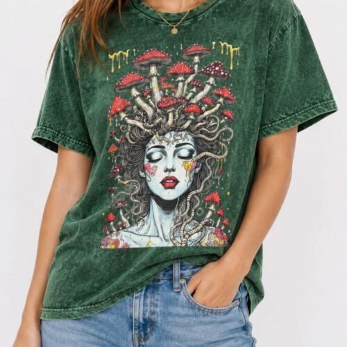 Mushroom Goddess Tshirt