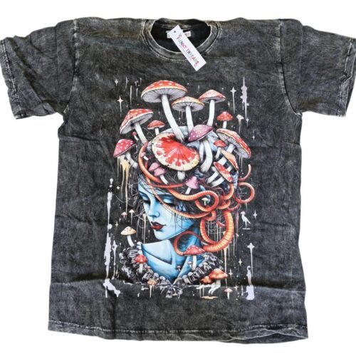 Psychedelic Mushroom Head Tshirt