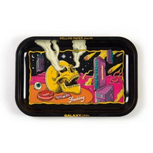Smoking Psychedelic Galaxy Rolling Tray