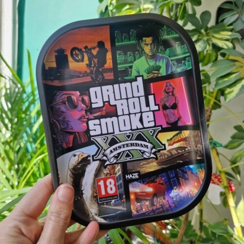 Haze Holland Grind Roll Smoke V Small Rolling Tray