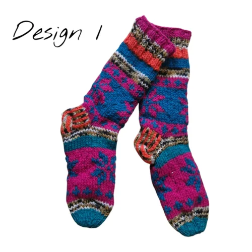 Woolen Fleece-Lined Cozy Socks